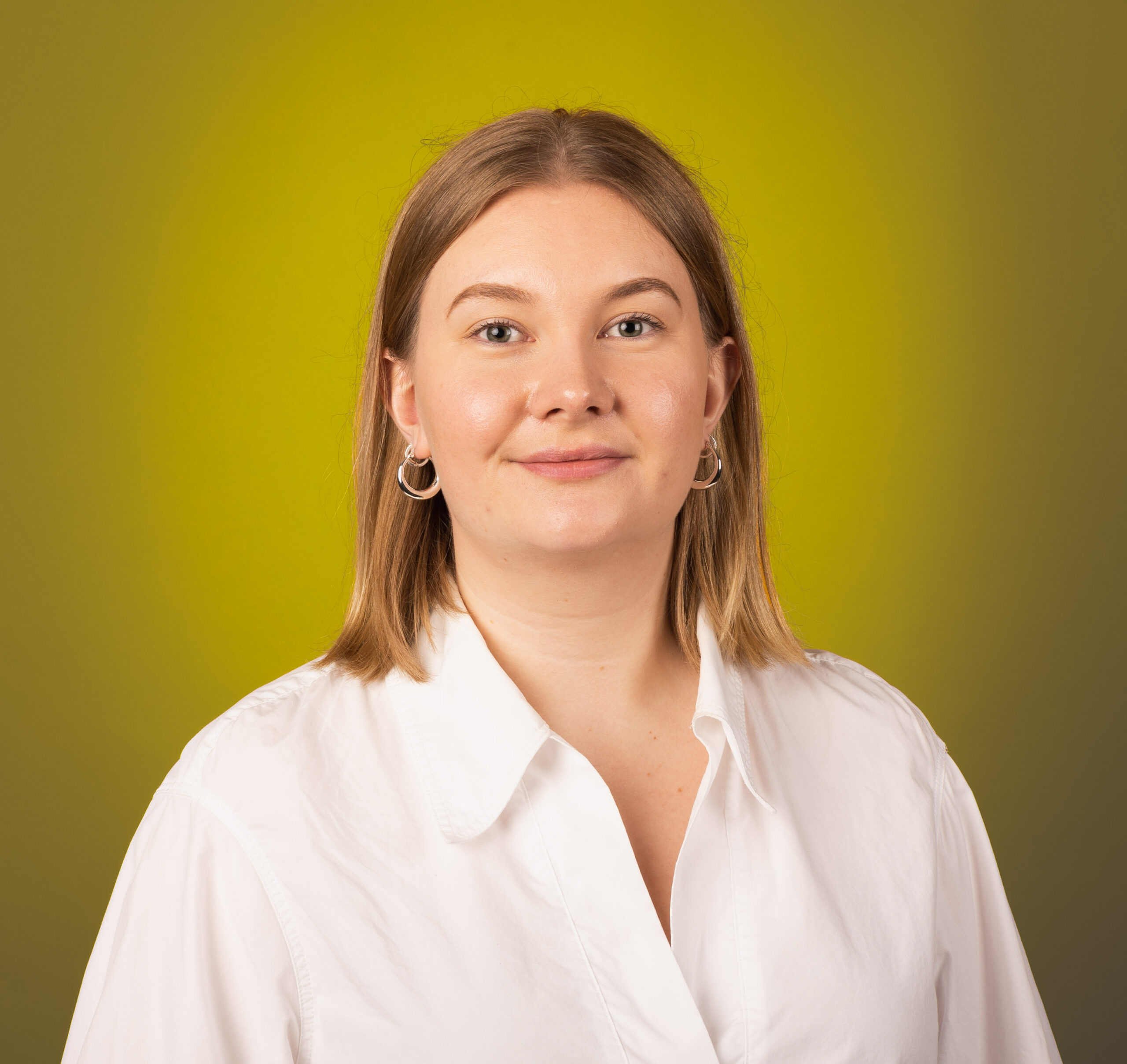 Porträttbild av Ebba Koril, pressekreterare Timbro