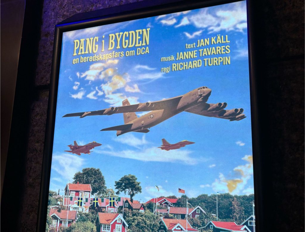 "Pang i bygden" spelas på Teater Tribunalen på Södermalm i Stockholm. Foto: Carl-Vincent Reimers