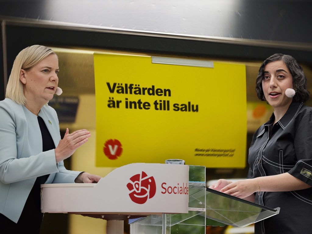 Kritiken mot välfärdsföretagen kommer idag från både vänster och höger. Foto: Christine Olsson/Fanni Olin Dahl/TT (Bilden är ett montage.)