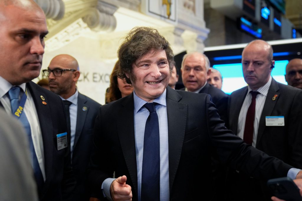 Argentinas president Javier Milei. Foto: Seth Wenig/AP