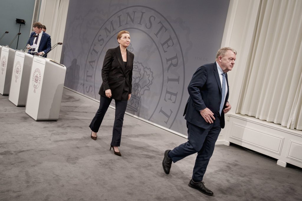 Lars Lökke och Mette