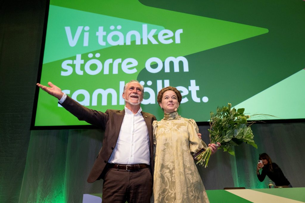 Daniel Helldén och Amanda Lind