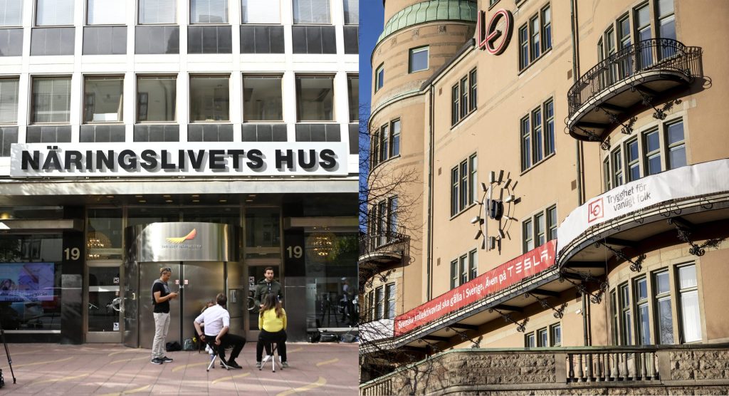 Näringslivets hus och LO-borgen