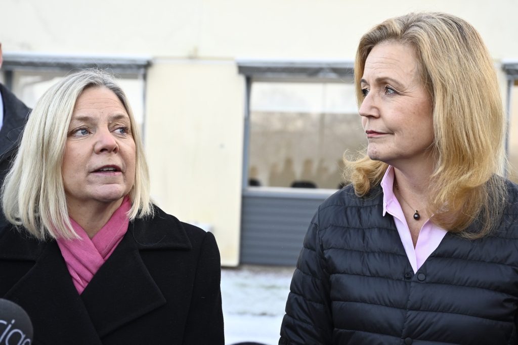 Magdalena Andersson och Elisabeth Thand Ringqvist