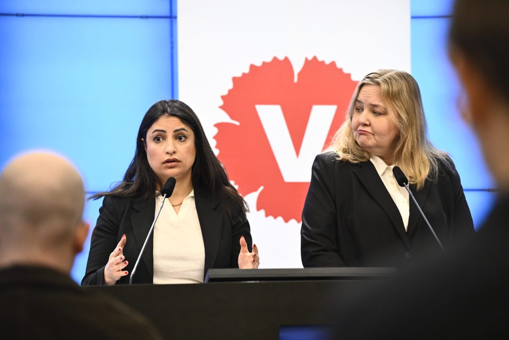 Nooshi Dadgostar och Ida Gabrielsson