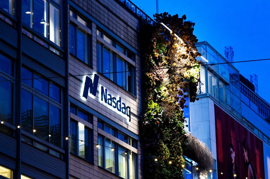 Nasdaq skylt
