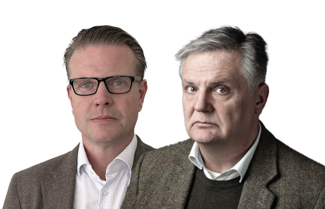Sven Thorngren Sahle och Johan Westerholm