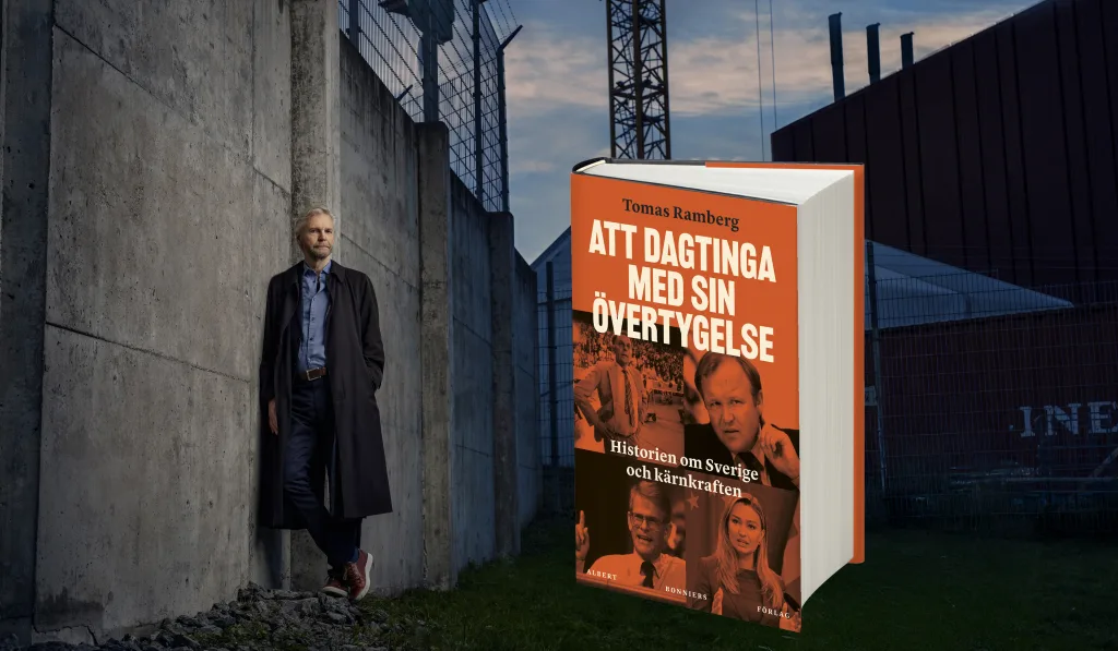 Tomas Ramberg med boken Att dagtinga med sin övertygelse