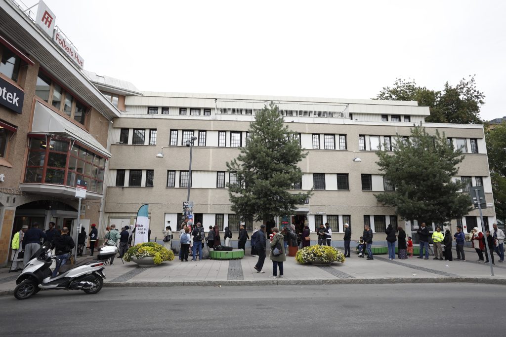 Förtidsröstning i Rinkeby