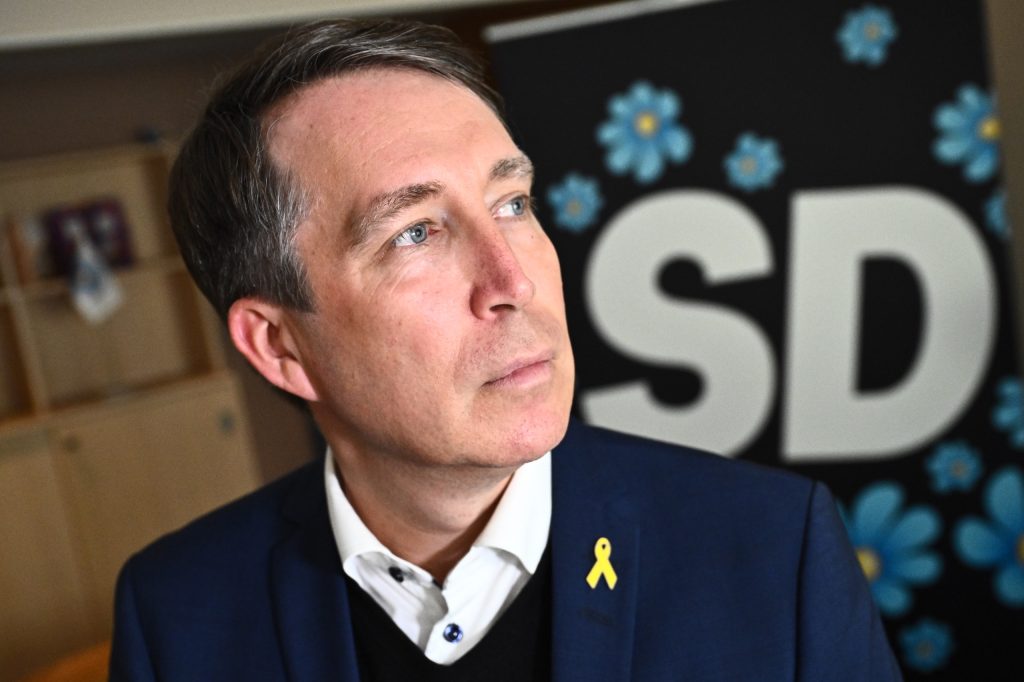 Sverigedemokraternas Richard Jomshof.