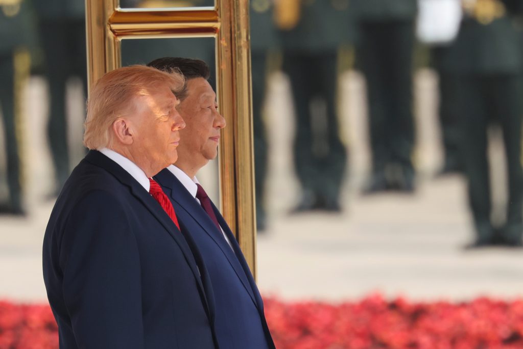 Donald Trump och Xi Jinping